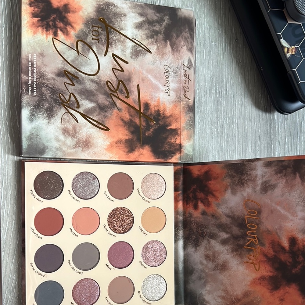 ColourPop Lust for Dusk Eyeshadow Palette - Warm and Neutral Shades